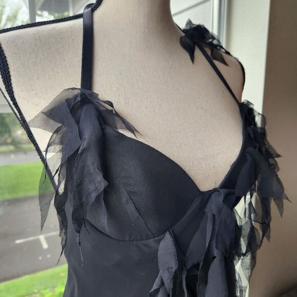 Jackie Rogers 100% Silk Vintage 1990's/Y2K Evening Dress | 2 - Picture 4 of 7